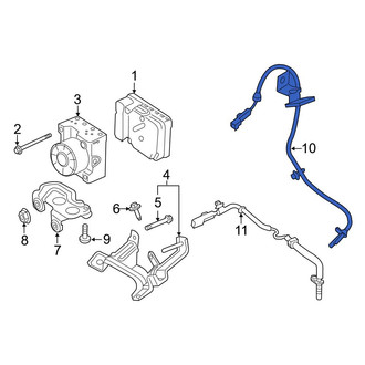 Ford OE - Front Right ABS Wheel Speed Sensor