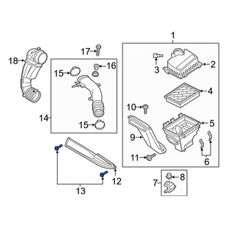 Ford OE - Mass Air Flow Sensor Bolt