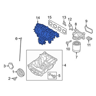 Ford OE - Engine Intake Manifold