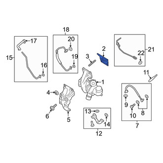 Ford OE - Turbocharger Gasket