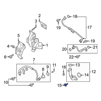 Ford OE - Engine Crankshaft Position Sensor Bolt