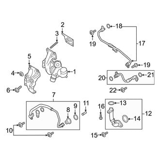 Ford OE - Engine / Transaxle - Turbocharger & Components