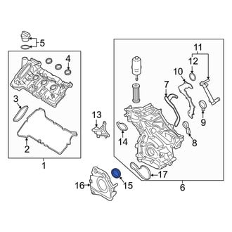Ford OE - Rear Engine Crankshaft Seal