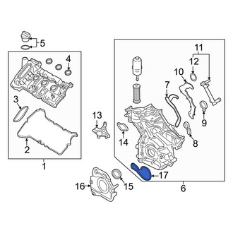 Ford OE - Engine Timing Cover Gasket