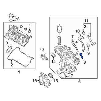 Ford OE - Engine Timing Cover Gasket