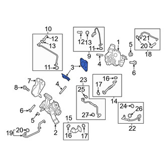 Ford OE - Turbocharger Gasket