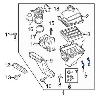 Ford OE - Air Filter Housing Clamp