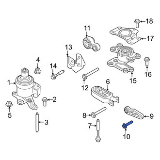 Ford OE - Engine Torque Strut Bolt