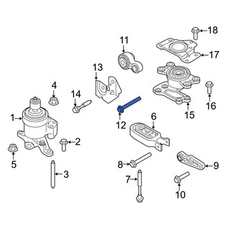 Ford OE - Engine Torque Strut Bolt