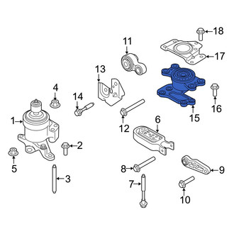 Ford OE - Upper Automatic Transmission Mount