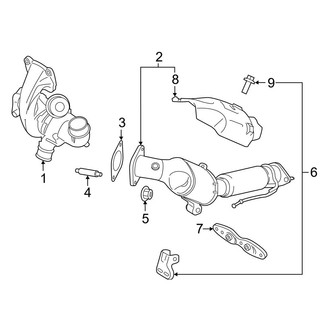 Ford OE - Exhaust System - Manifold (2.0L)
