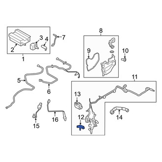 Ford OE - Evaporative Emissions System Pressure Sensor