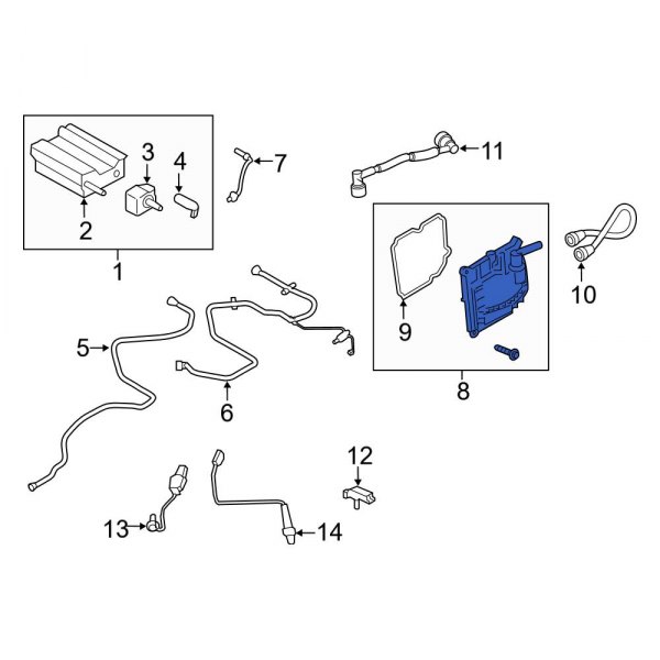 Vapor Canister Purge Valve Assembly