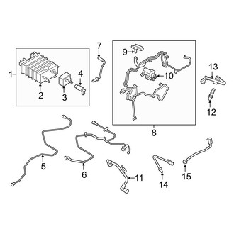 Ford OE - Emission System - Emission Components (2.7L)