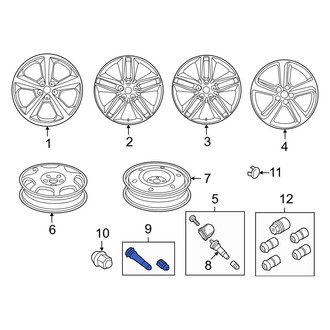 Ford OE - Tire Valve Stem