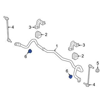 Ford OE - Outer Steering Tie Rod Nut
