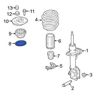 Ford OE - Front Upper Coil Spring Insulator