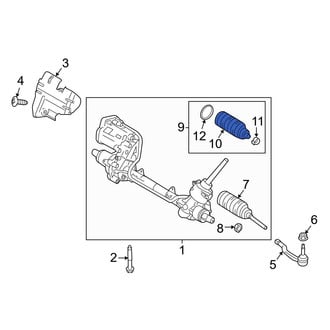 Ford OE - Rack and Pinion Bellows
