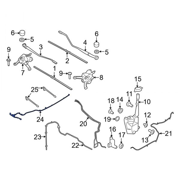 Windshield Washer Hose