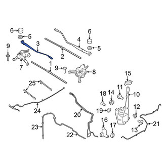 Ford OE - Front Right Wiper Arm