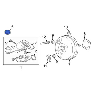 Ford OE - Brake Master Cylinder Reservoir Cap