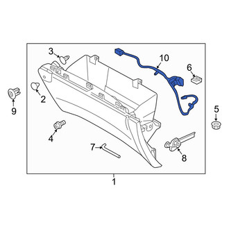 Ford OE - Front Glove Box Light Socket