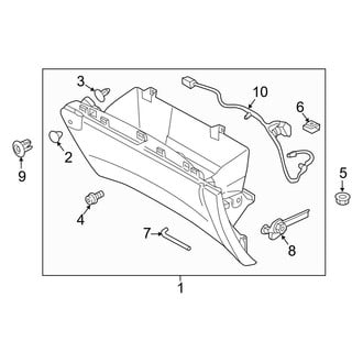 Ford OE - Instrument Panel - Glove Box