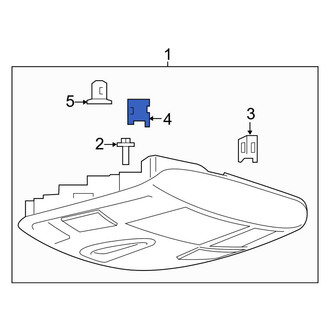Ford OE - Console Clip