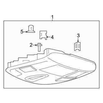 Ford OE - Overhead Console