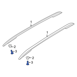 Ford OE - Rear Roof Luggage Carrier Side Rail Bolt