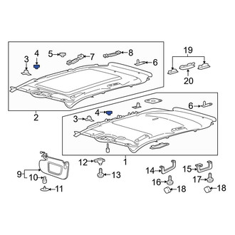 Ford OE - Headliner Clip
