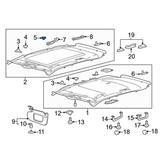 Ford OE - Headliner Clip
