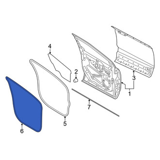Ford OE - Front Inner Door Seal