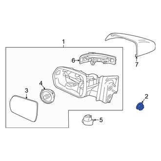 Ford OE - Tail Light Nut