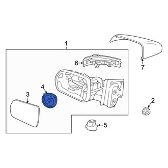 Ford OE - Front Door Mirror Drive Motor