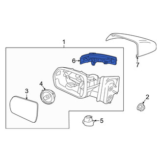 Ford OE - Front Left Turn Signal Light Assembly