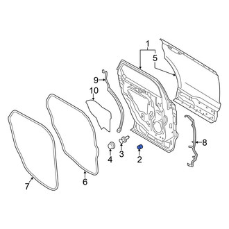 Ford OE - Rear Door Stop