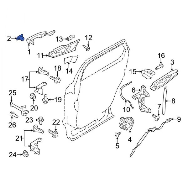 Exterior Door Handle Cover