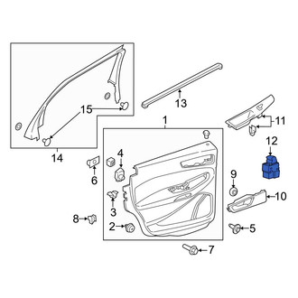 Ford OE - Rear Door Window Switch