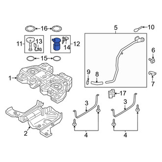 Ford OE - Left Fuel Pump and Sender Assembly