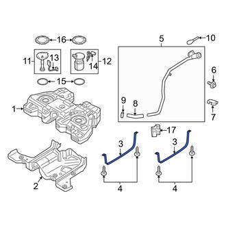 Ford OE - Fuel Tank Strap