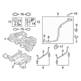 Ford OE - Fuel System Components (With Clean Fuel Fleet)