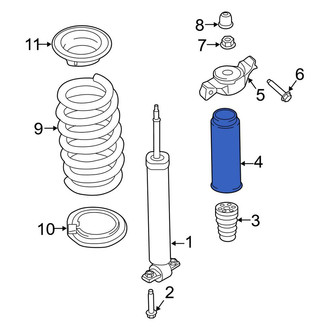 Ford OE - Rear Suspension Shock Absorber Bellows