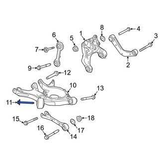 Ford OE - Lower Suspension Control Arm Bolt