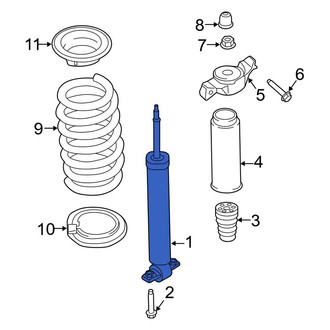 Ford OE - Rear Suspension Shock Absorber