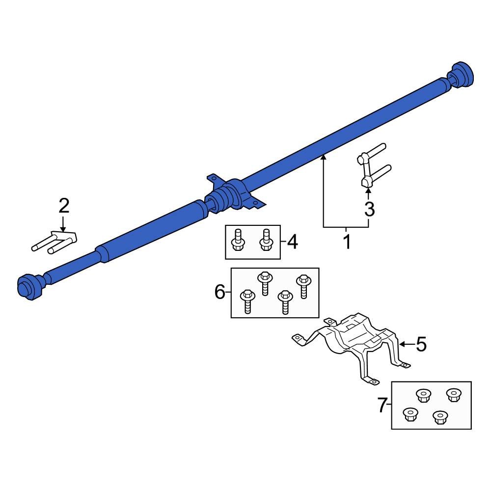 ford-oe-k2gz4r602a-drive-shaft