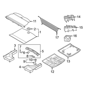 Ford OE - Rear Body & Floor - Interior Trim