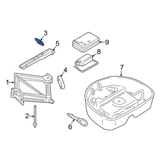 Ford OE - Floor Jack Nut