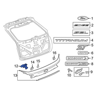 Ford OE - Rear Park Assist Camera