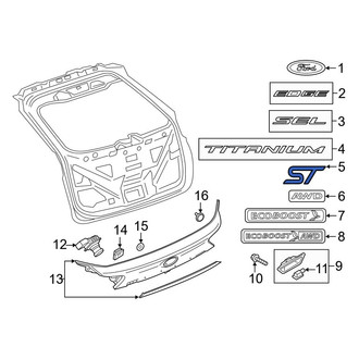 Ford OE - Front Grille Emblem